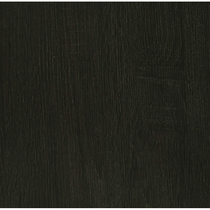 Table basse ronde gris foncé et nickel noir
