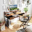 Cailaen Metal Base Computer Table-264071890