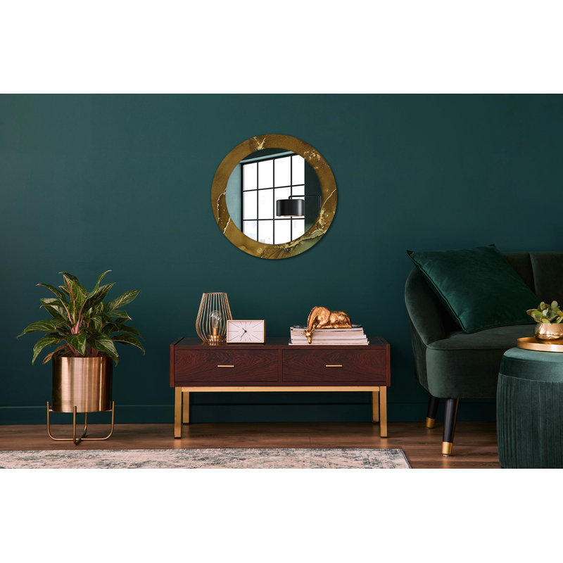 Huldar Glass Flat Wall Mirror