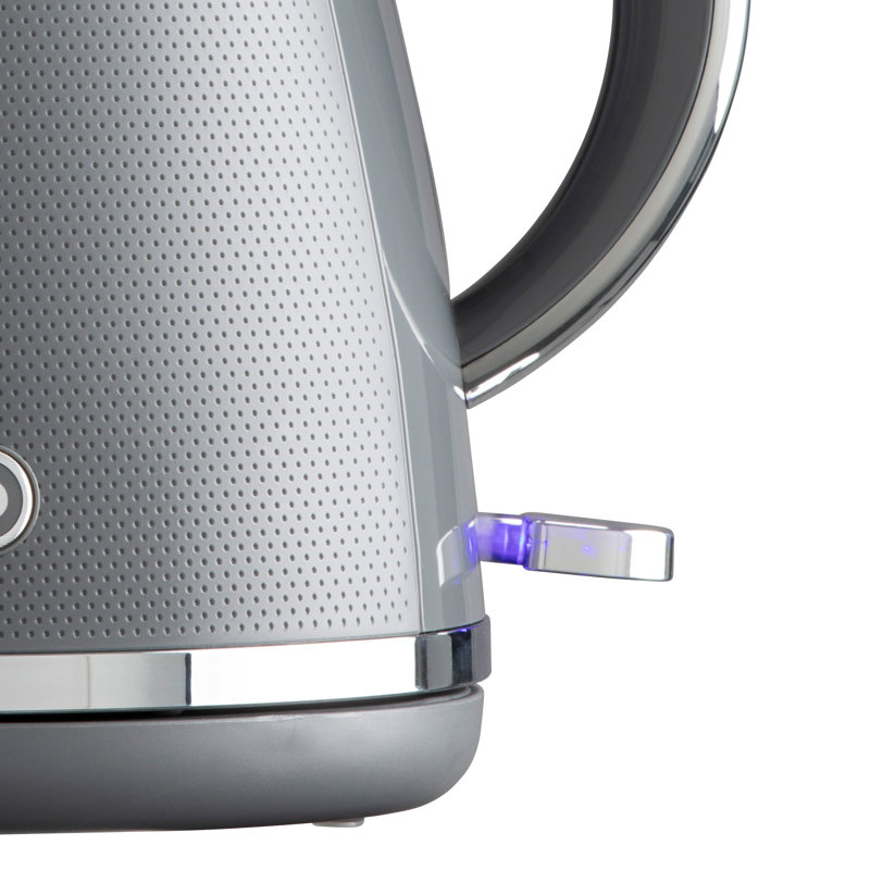 Daewoo Stirling 1.7L Electric Tea Kettle, Grey