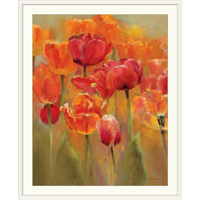 «Tulips in the Midst I» par Marilyn Hageman, reproduction d'art