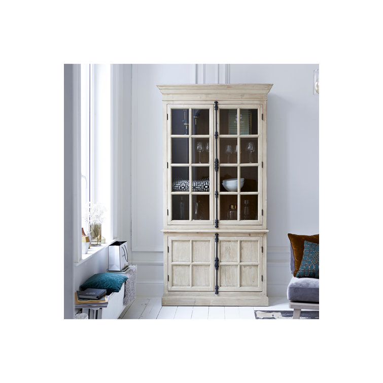 Low oak display case 160 cm - Dining room storage furniture - Tikamoon