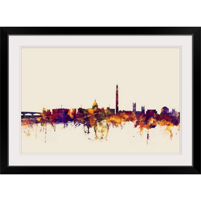 «Washington DC Skyline» par Francy, impression