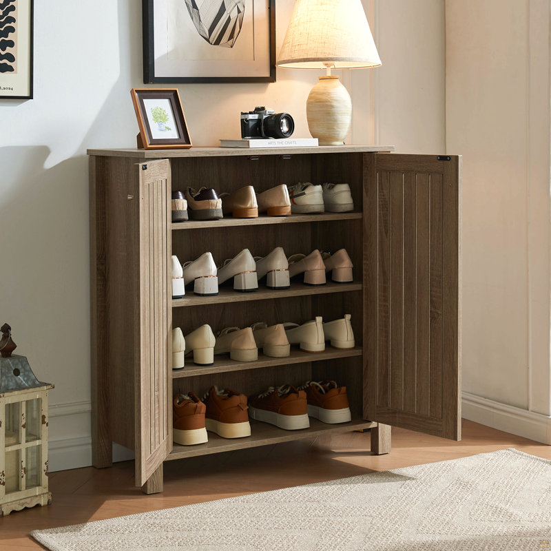 Armoire à chaussures armoire de rangement avec deux portes