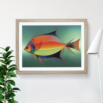 XH1022-6605X Fish Vol.2 - Single Picture Frame Painting