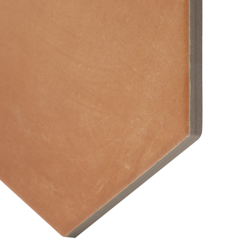 Sentier Hex 5-1/2 in. x 6-1/4 in. Porcelain Floor and Wall Tile