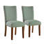 Chaise de salle à manger rembourrée Aalim-307283947