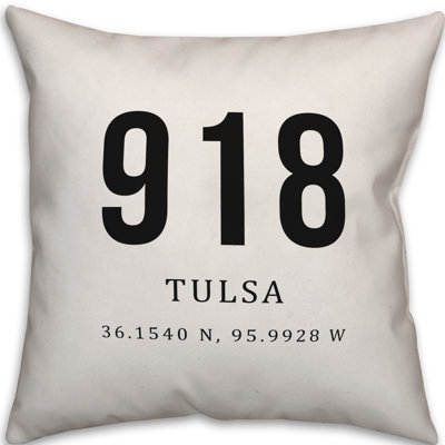  Tulsa Coordinates Indoor/Outdoor Throw Pillow