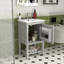 20" W Single  Bathroom Vanity With Ceramic Top-116855555
