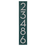 Floating Modern 4" Number Vertical Address Plaque (5 Digits)