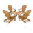Atlantic Teak Adirondack Chair