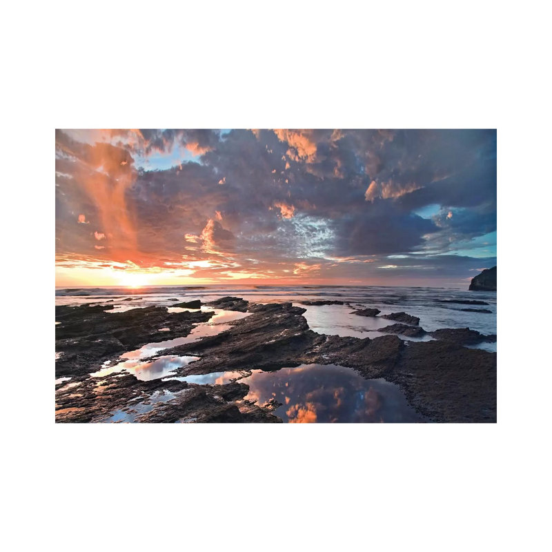 Pelada Beach At Sunset, Costa Rica by Tim Fitzharris - Wrapped Canvas Print, 101.6 cm H x 66.04 cm W x 1.91 cm D