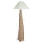 Arcelia 125cm Brown Column Floor Lamp