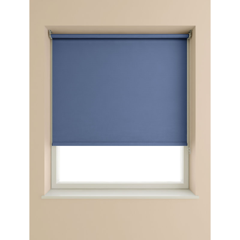 Blackout Roller Blind, 60cm W x 175cm L, Navy