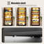 5-Tier Display Cabinet with 3 Color Led Lights and Human Sensor Function-302870664