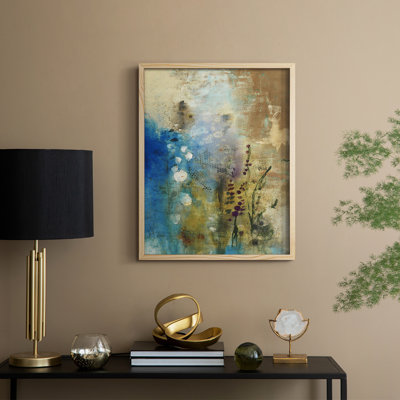 Immerge III Framed Print - Solid Wood