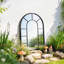 Metal Arch Mirror