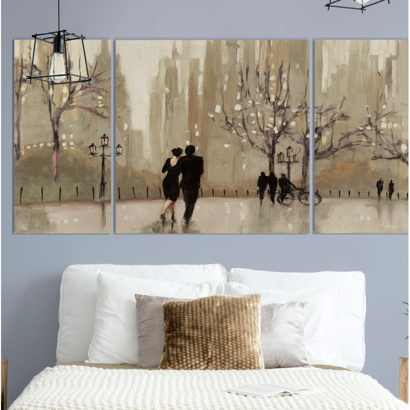 A Premium, reproduction d’art sur toile 3 pièces, H 40 po x l 80 po x P 1,5 po