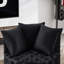 Fauteuil demi-tonneau capitonné 31,23 po-114292802