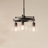 Eastmont 3 - Light Dimmable Wagon Wheel Chandelier-169860778
