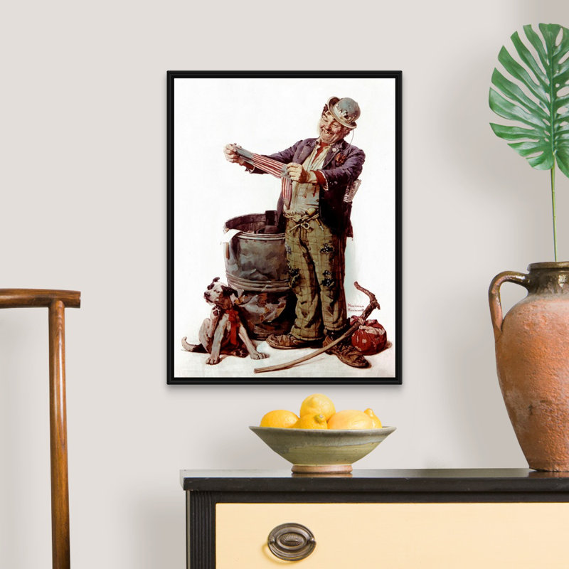 «Still Good», art mural sur toile, Cadre flottant noir, H 26 po x l 20 po x P 1,75 po