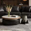 Tempered Glass Top Coffee Table