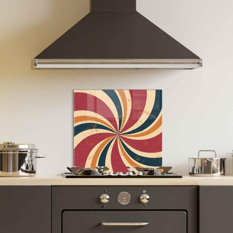 Elegant Decorative Tempered Glass Painting, 23.6 x 23.6 inches | 100% Tempered Glass, Thickness: 0.16 inches | Perfect for Home Decor, Living Room & Office | Modern Art Piece, Durable & Stylish