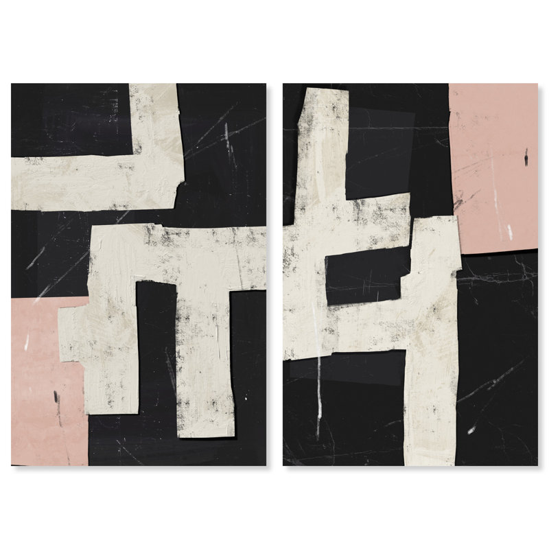 Placed Together Set Set by Oliver Gal, 10"H x 15"W, Gallery Wrapped