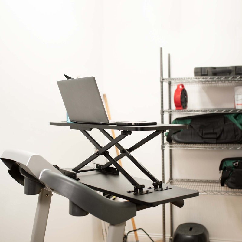 Tapis de bureau noir