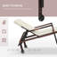 Abrea 200cm Long Reclining Single Chaise with Cushions-1224103386