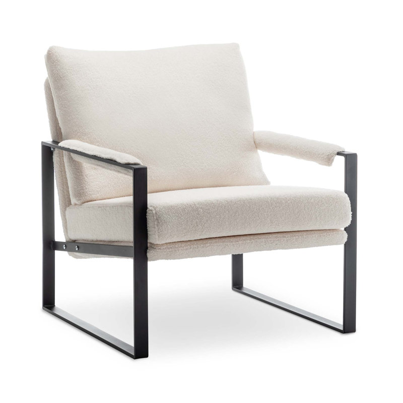 Penermon 72cm Wide Armchair, White Teddy