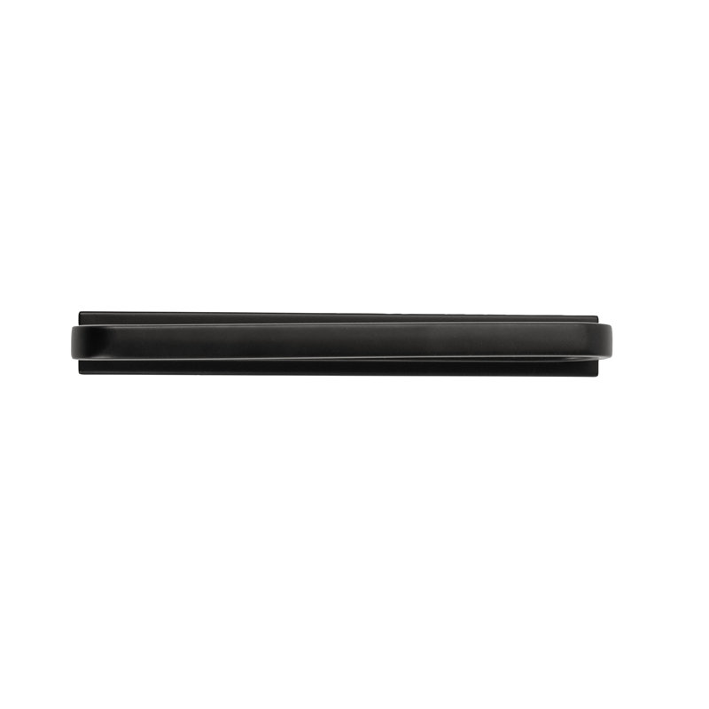 Corsa Collection Designer Pull  - Contemporary Hardware for Drawers & Cabinets, 3 3/4", Matte Black