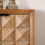 Rangement pour chaussures en bois massif Burlywood