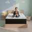 Matelas hybride 10 po avec confort rafraîchissant et ressorts ensachés-350549921