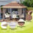 10X10 ft Instant Pop-Up Gazebo - Modern Waterproof Canopy Tent with Mosquito Netting & Sidewalls-125239006