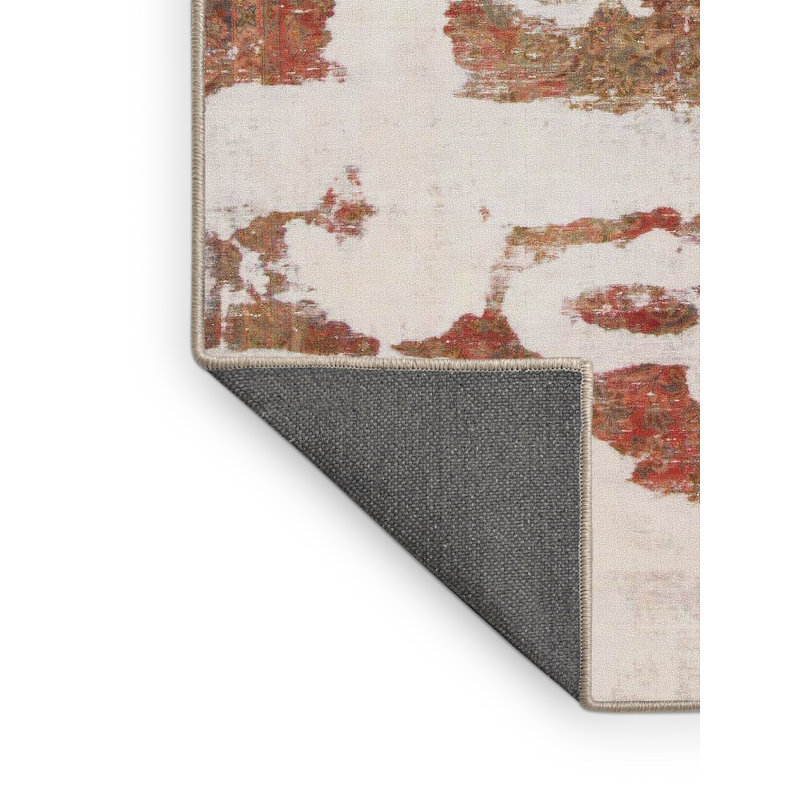 Tapis beige en laine Power Loom, Rectangle 7 pi x 10 pi