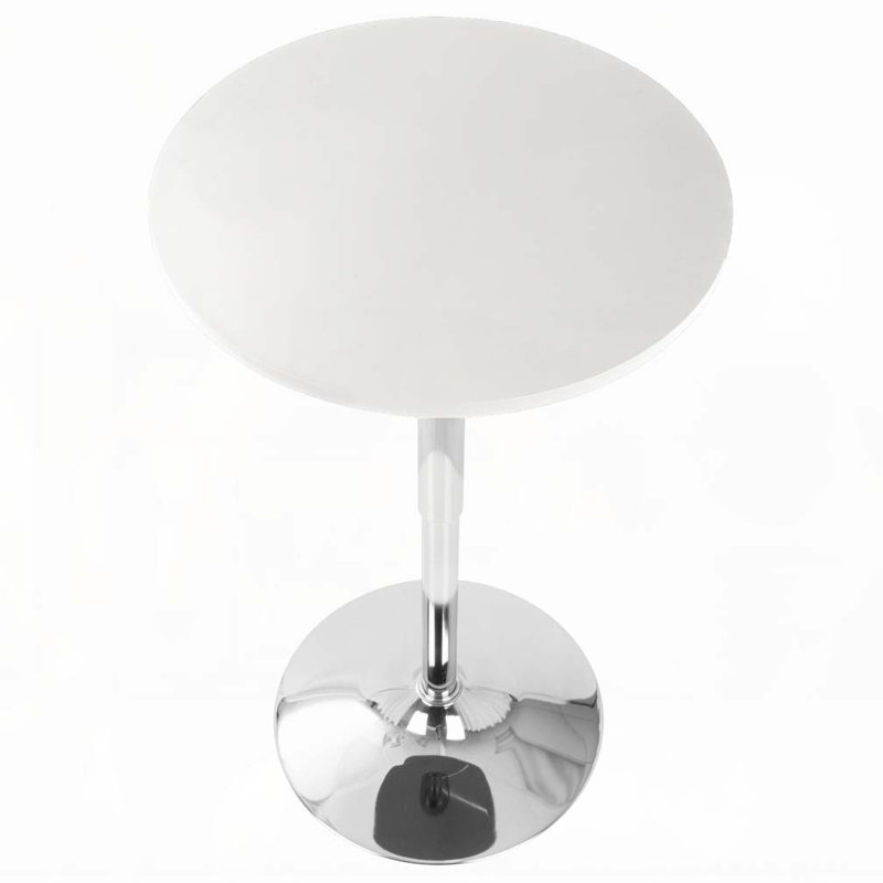 Table de bar réglable Elia par LumiSource, Blanc