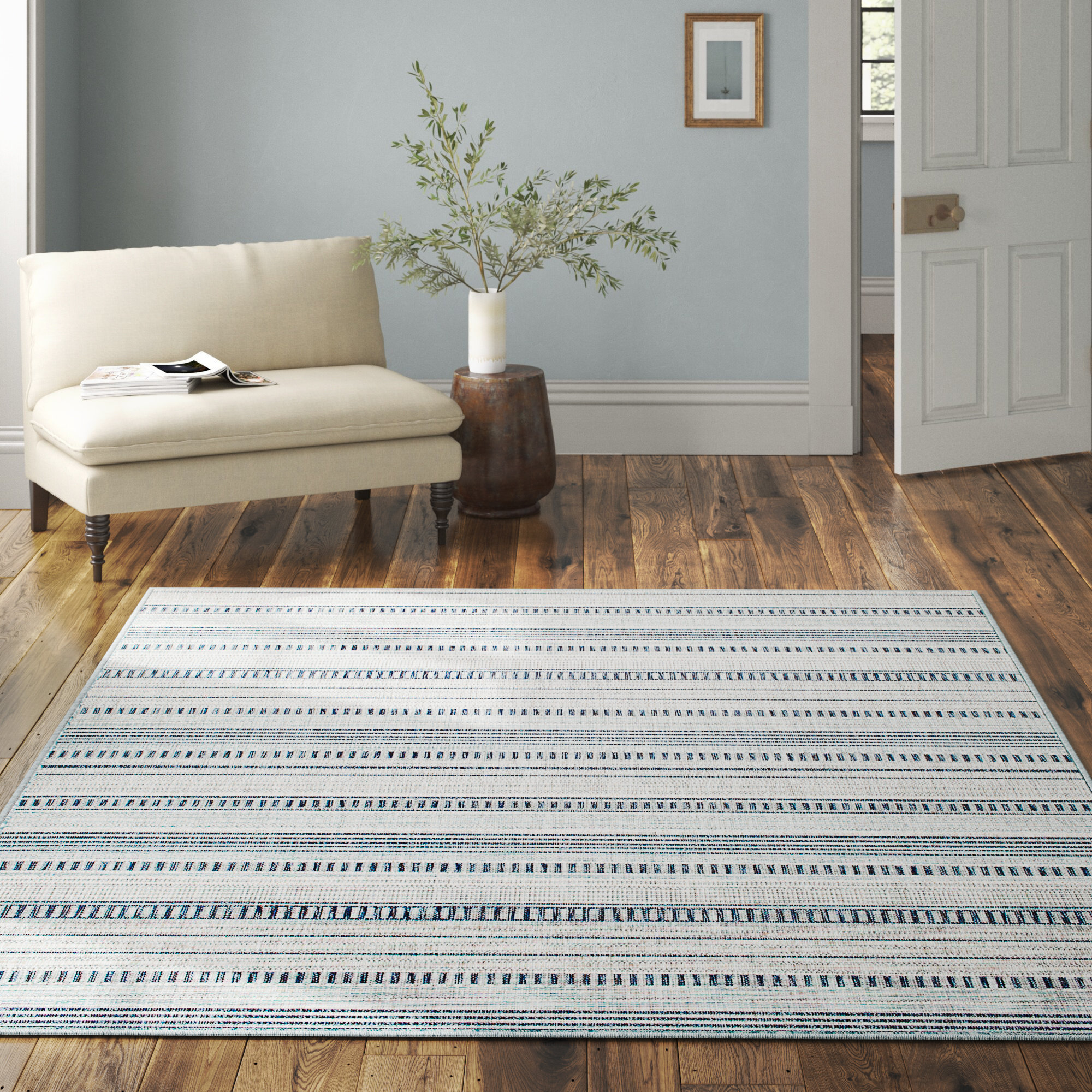Indoor/Outdoor Rug, Rectangle 5' x 7'