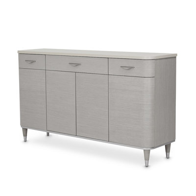Eclipse 68" Wide 3 Drawer Sideboard