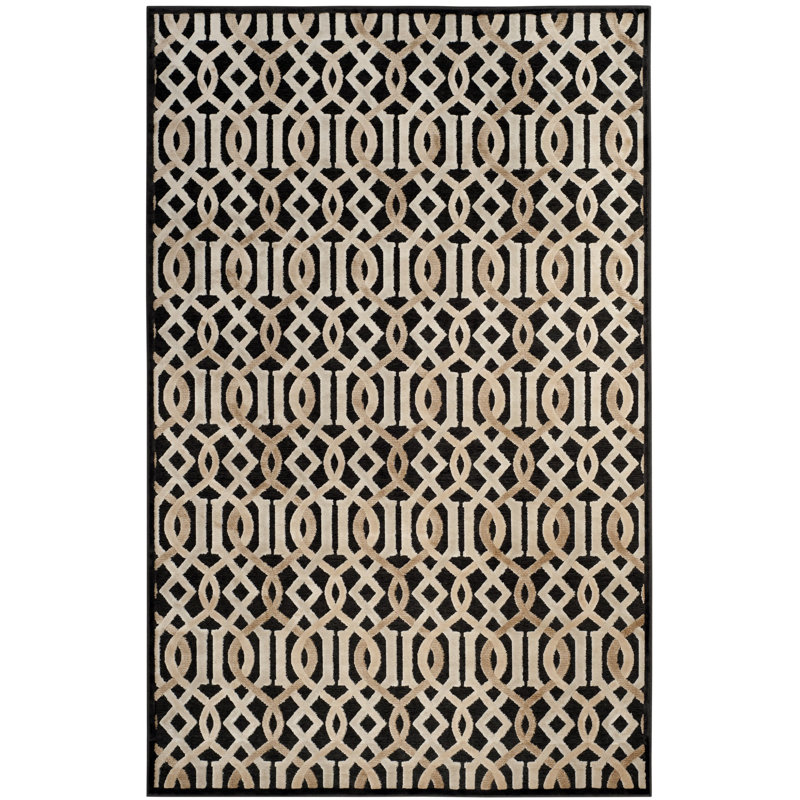 Tapis en viscose Van Wyck Paradise, Rectangle 8 pi x 11 pi