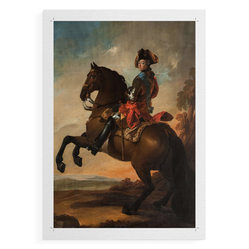 Imprimé animalier rétro LXI - impression sur toile seulement - non encadrée, H 27 po x l 18 po