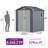 Outdoor Resin Storage Shed-99011249