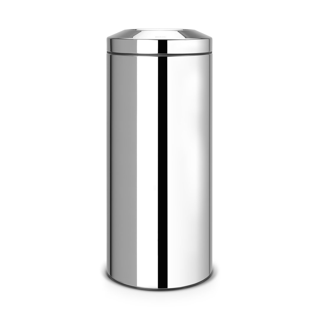 Brabantia Flame Guard Trash Can with Metal Bucket, 8 Gallon (30 Liter) Brabantia 
