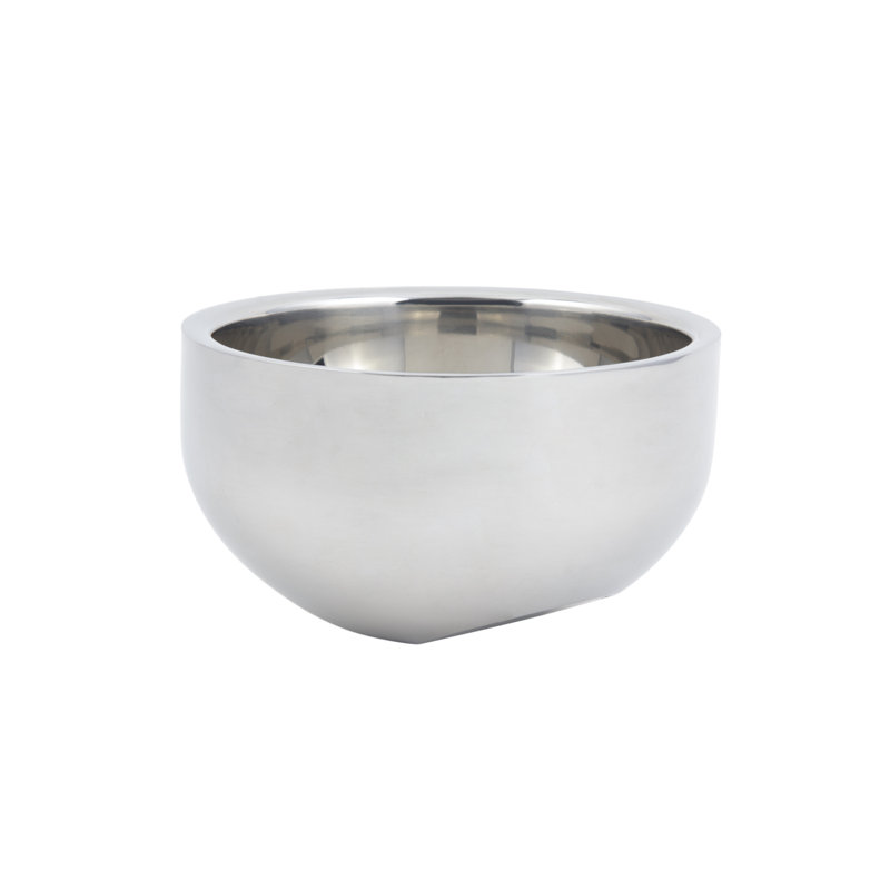 Bon Chef Stainless Steel Serving Bowl, 4.5" H x 7.13" W x 7.13" D
