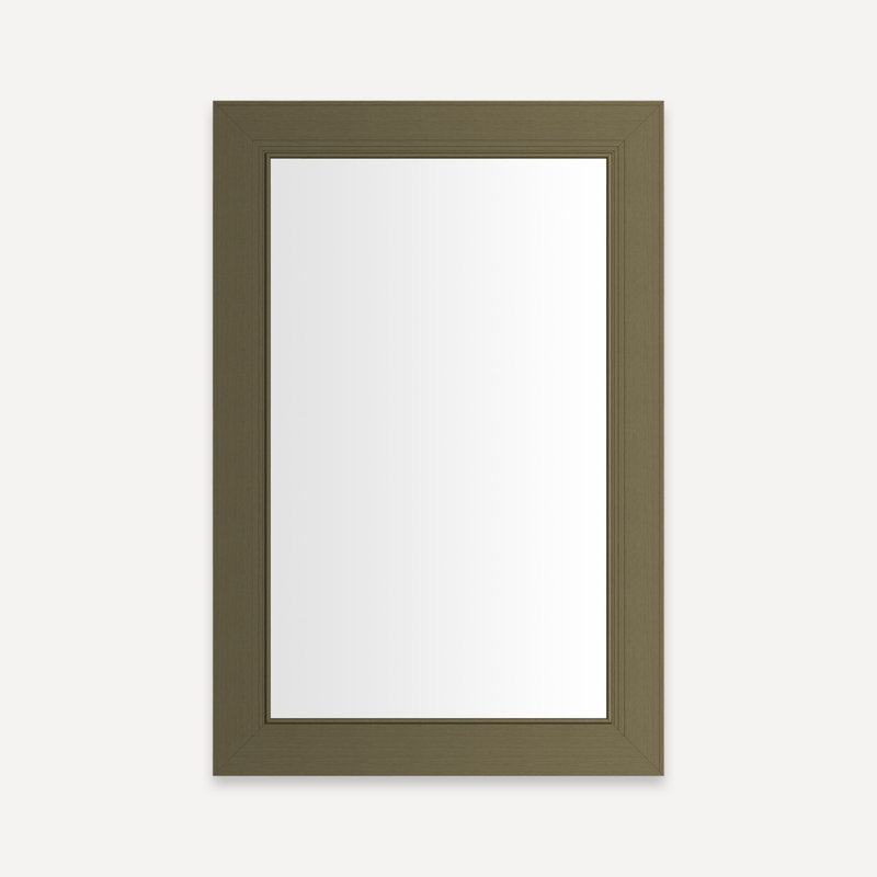 Main Line Cabinet, 30.06" H x 19.38" W x 4" D, Brushed Bronze