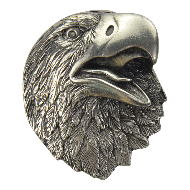 Great Outdoors Novelty Knob, Brilliant Pewter