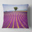 Coussin paysage paysage lavande et arbre solitaire-232342159-232342155