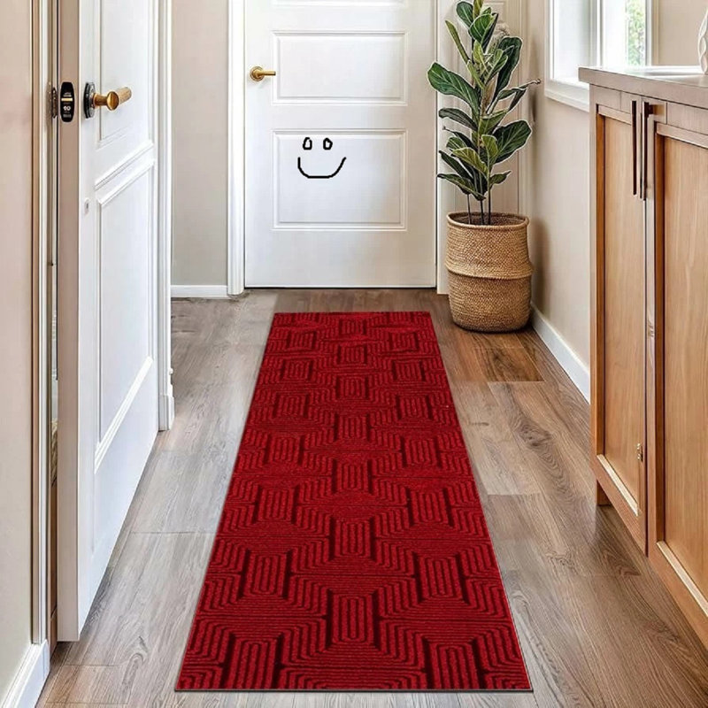 Modern Geometric Area Rug Abstract Textured Carpet For Living Room Bedroom Special Size Long Hallway Rug Floor Mats Small Door Mats