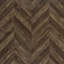 Armoire à vin rustique en chêne à 2 portes, conception transitionnelle, motif à chevrons, rangement pour bouteilles et quincaillerie industrielle pour salle à manger