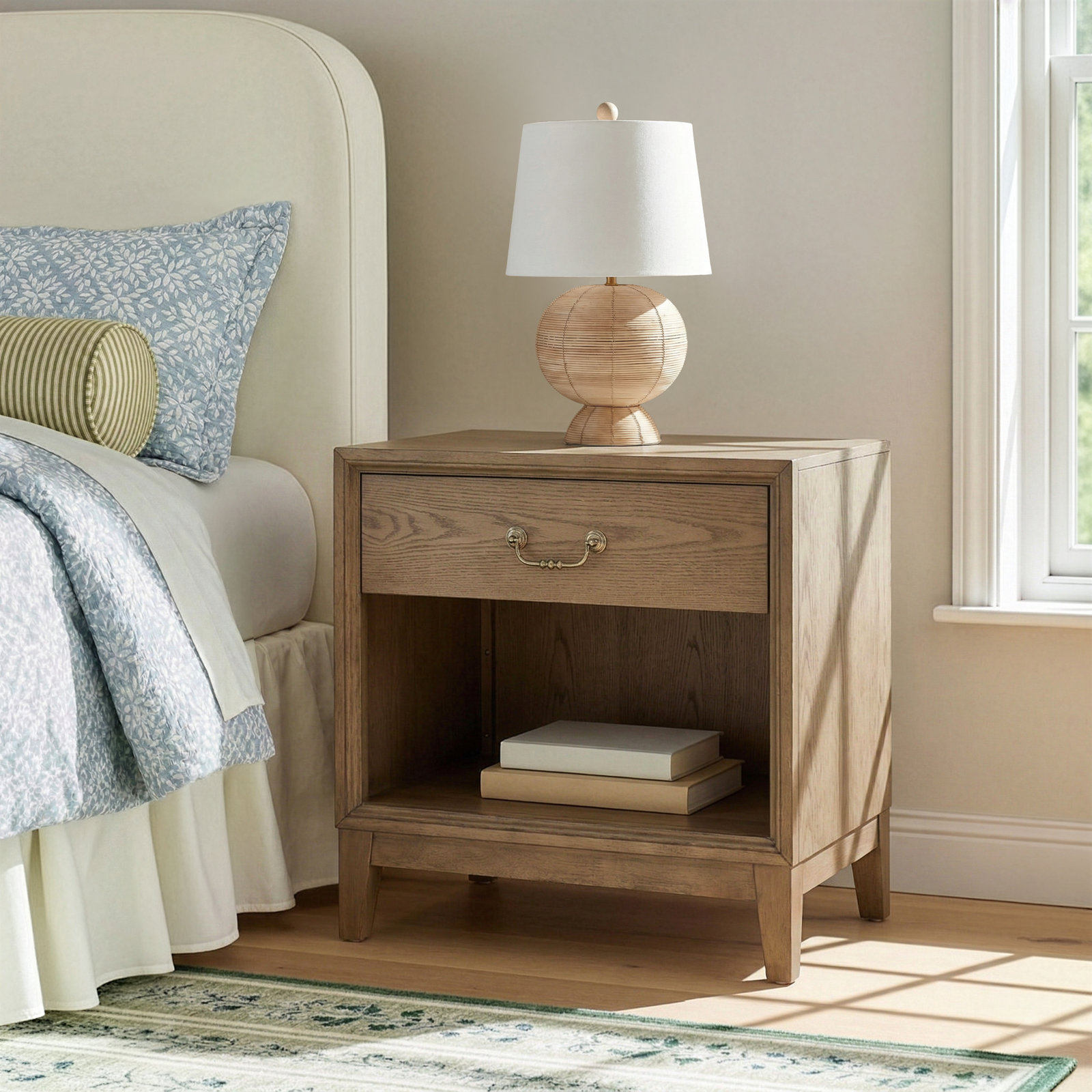 Bartlett Open Nightstand, Brown